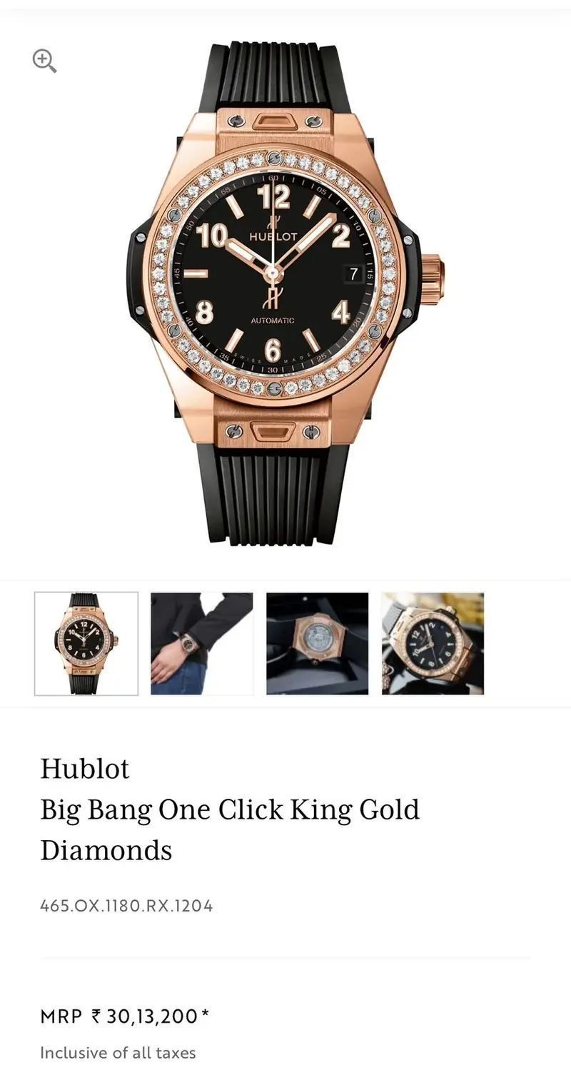 Hublot Big Bang King Diamonds Black Dial 2