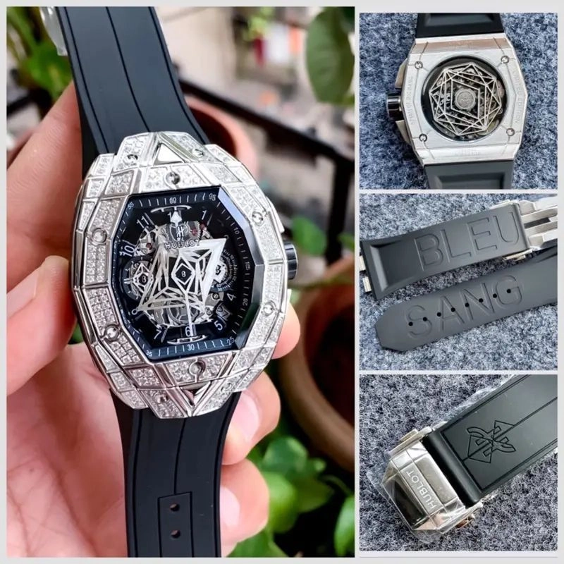 Hublot Big Bang Sang Bleu Chronograph 3