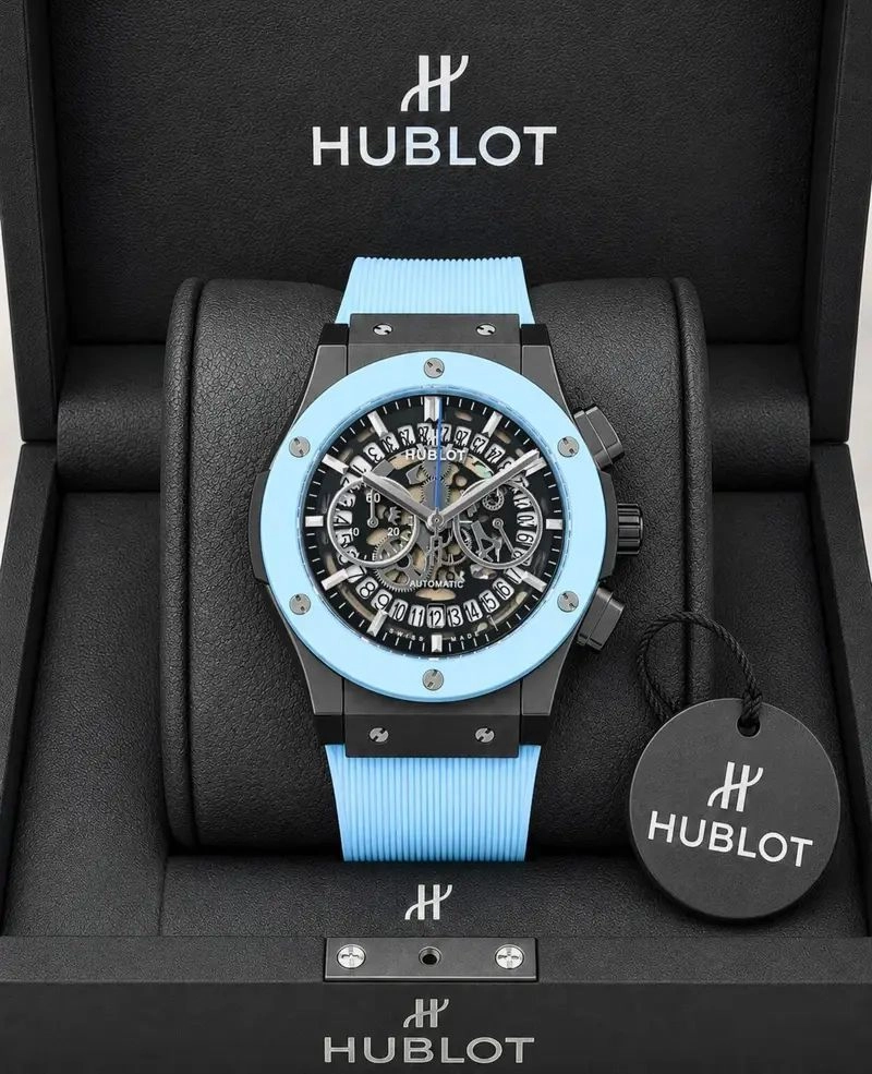 Hublot Big Bang Skeleton Sky Blue Edition 3
