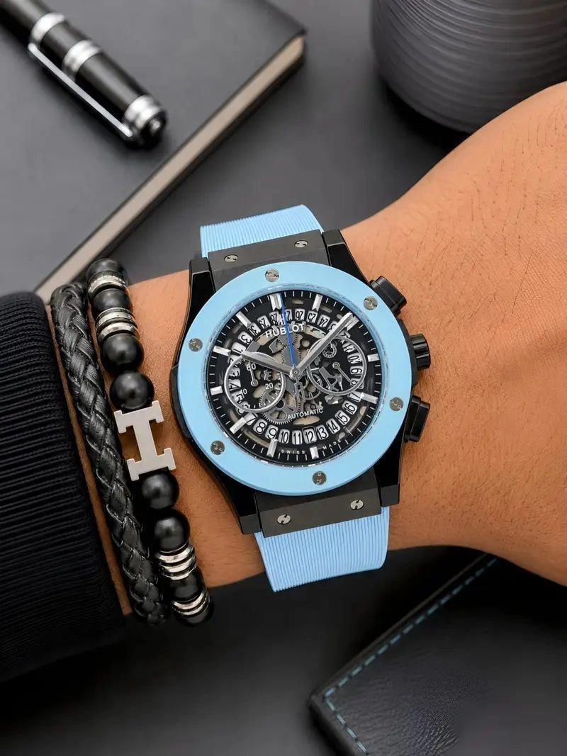 Hublot Big Bang Skeleton Sky Blue Edition 5