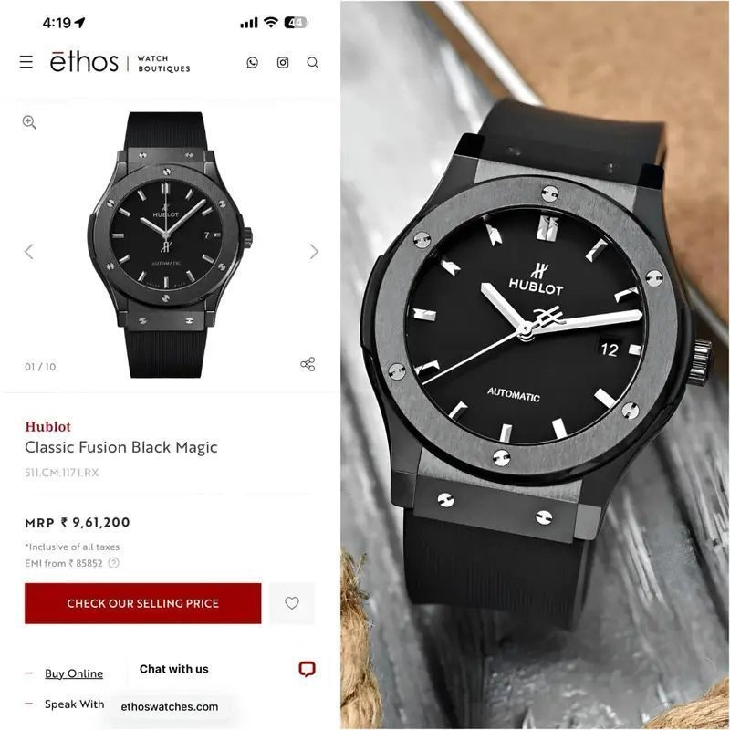 Hublot Classic Fusion Automatic Black Edition 6