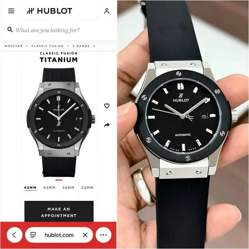 Hublot Classic Fusion Automatic Silve 1