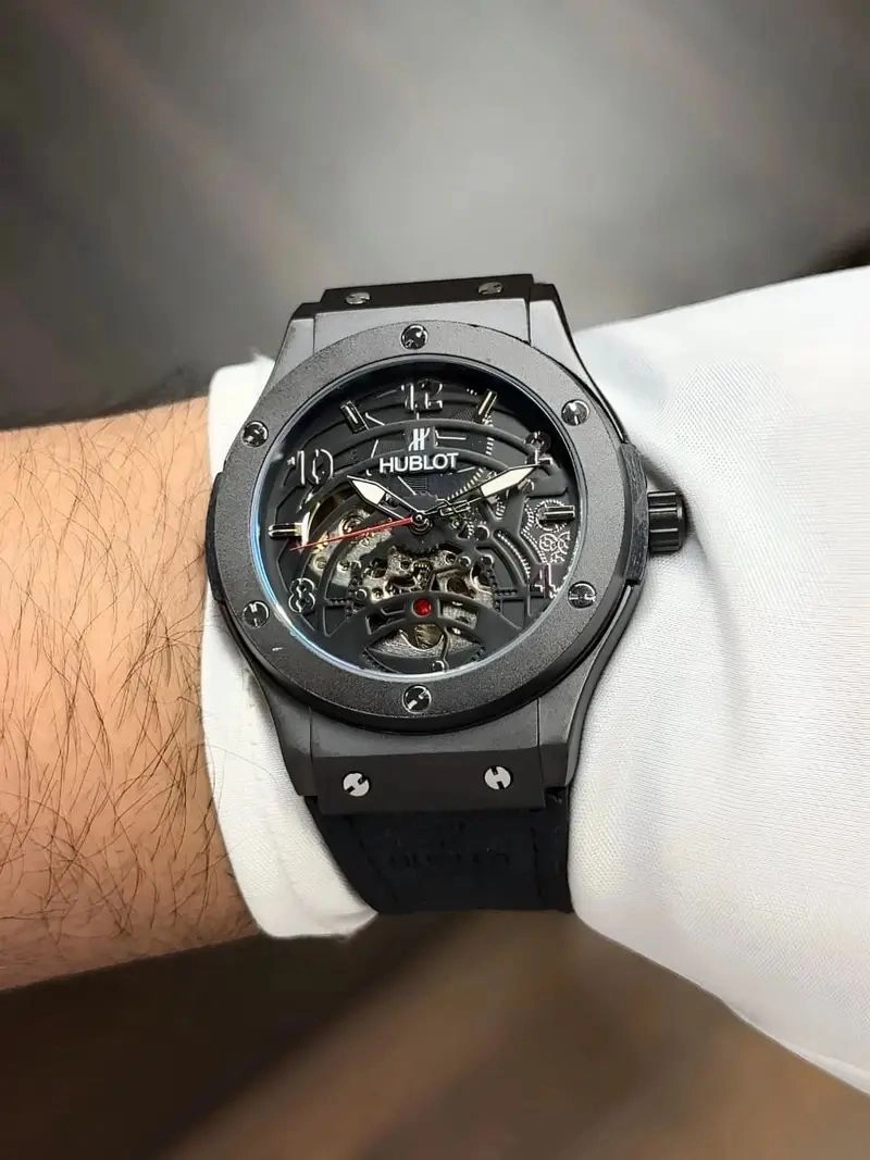 Hublot Open Heart Automatic Black 2