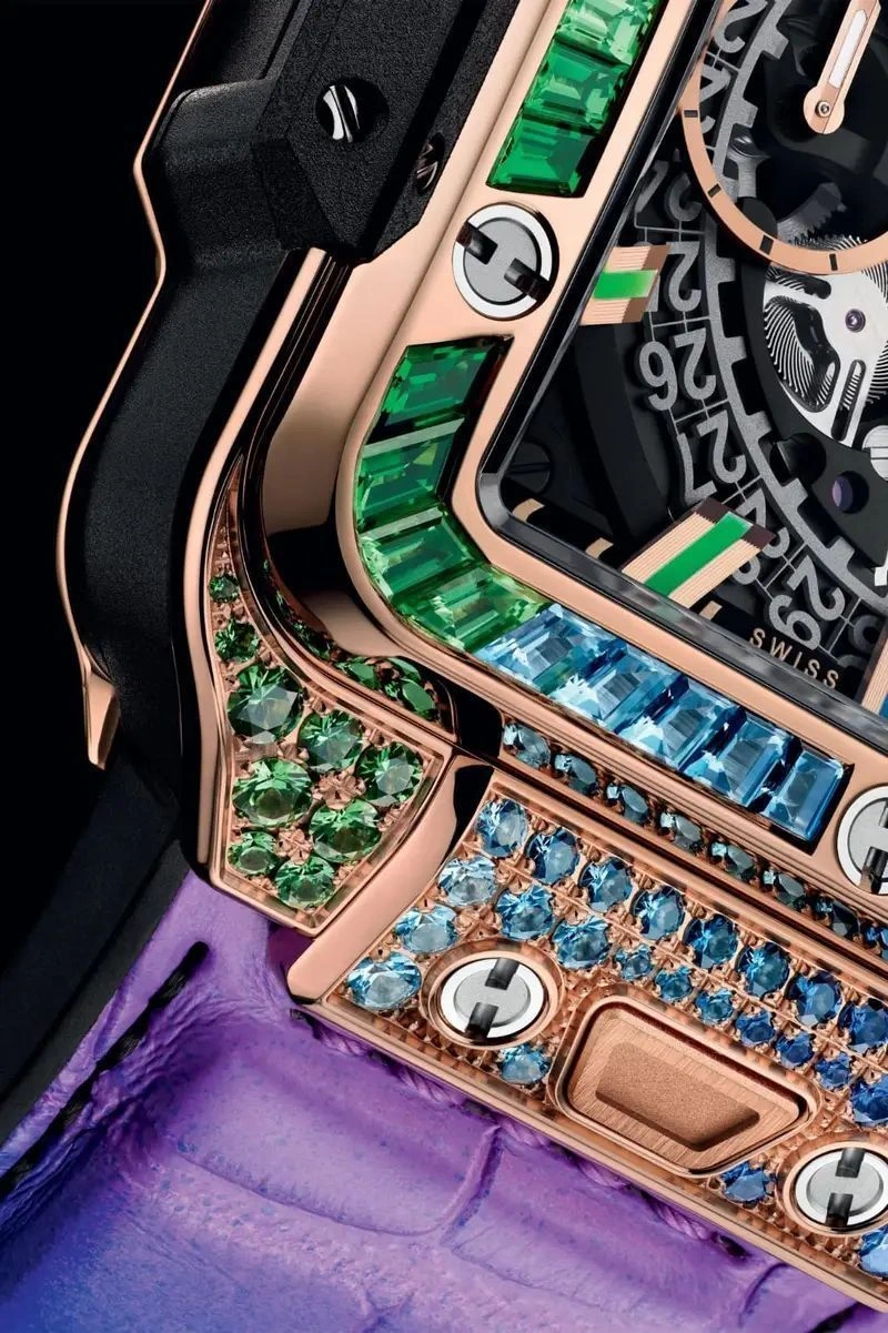 Hublot Square Bang Unico Rainbow 2