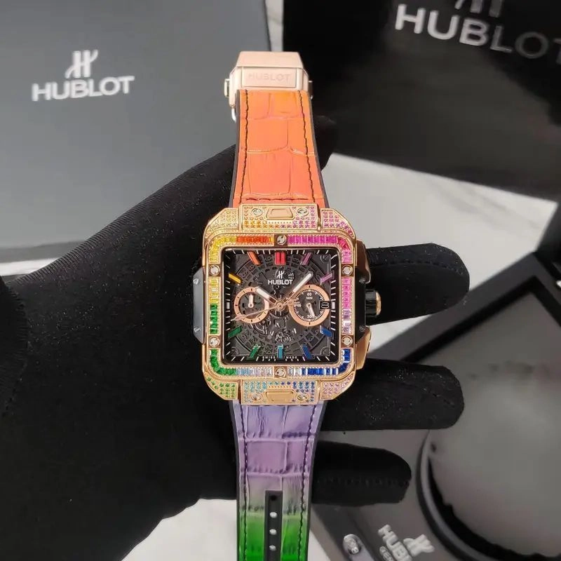 Hublot Square Bang Unico Rainbow 1