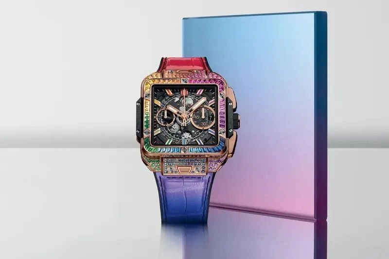 Hublot Square Bang Unico Rainbow 3