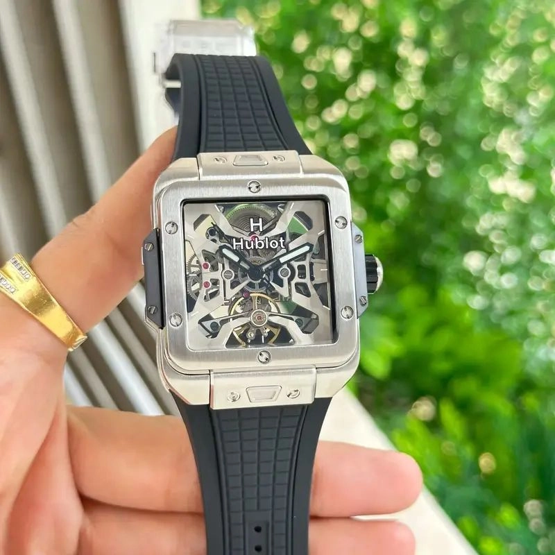Hublot Square Bang Unico Titanium Skeleton Automatic 2