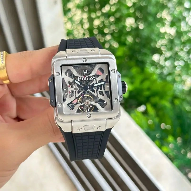 Hublot Square Bang Unico Titanium Skeleton Automatic 3