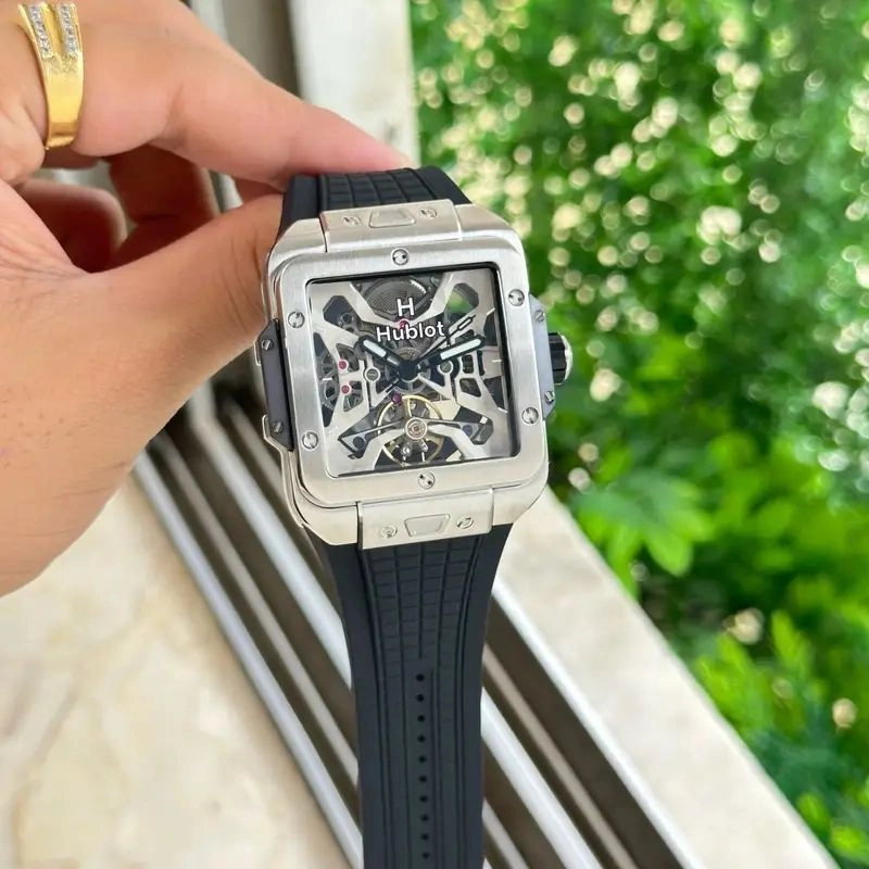 Hublot Square Bang Unico Titanium Skeleton Automatic 5