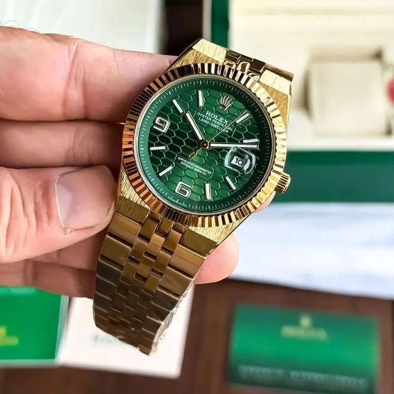 Rolex Land Dweller Green Gold Edition 3