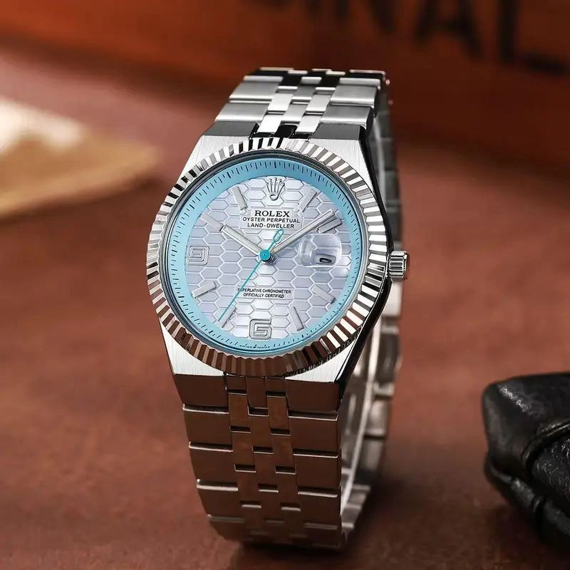 Rolex Land Dweller Sky Blue Silver Edition 2