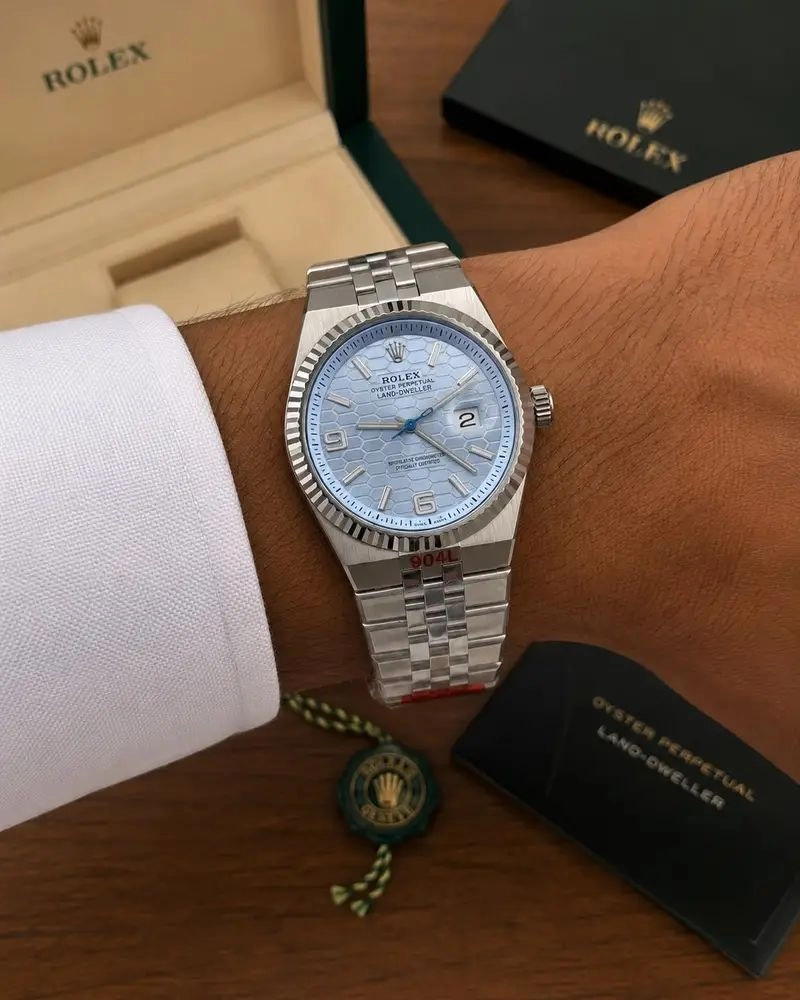 Rolex Land-Dweller 41MM Light Blue Dial Automatic 2
