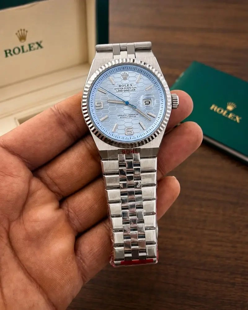 Rolex Land-Dweller 41MM Light Blue Dial Automatic 3