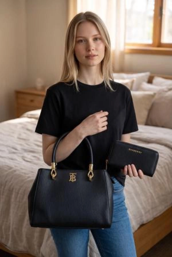 Burberr_thomas hand bag with wallet 5164