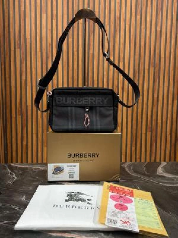 Burberr Crossbody Messenger Bag Unisex With Box Dustbag Bill 5064 2