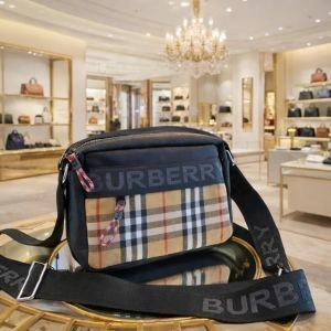 Burberr Crossbody Messenger Bag Unisex With Box Dustbag Bill 5063 1