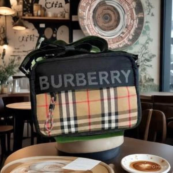 Burberr Crossbody Messenger Bag Unisex With Box Dustbag Bill 5063 4