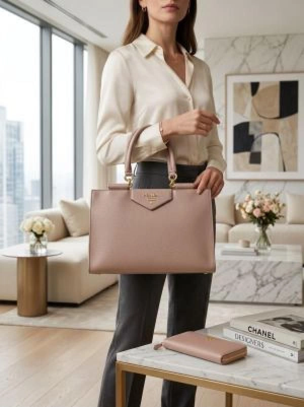 Prad top handle tote bag 5155 1