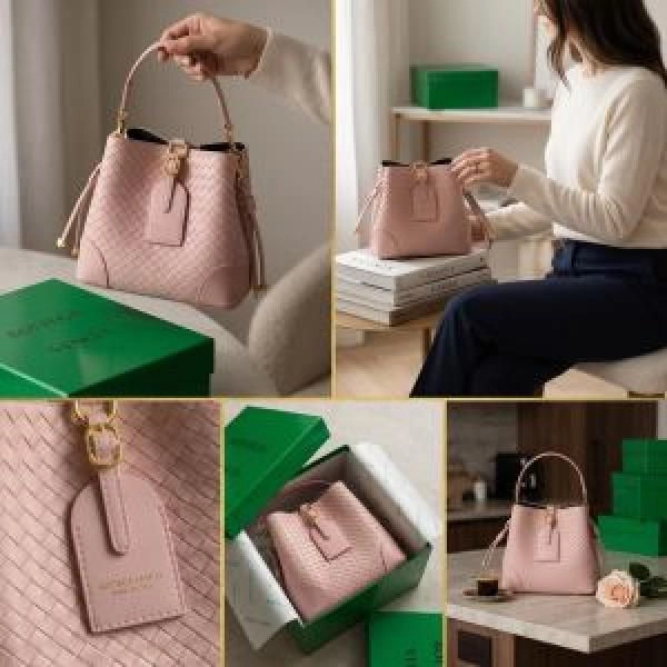 Bottega Veneta Intrecciato Bucket Bag Premium Quality Full Brand Packaging 5028 2