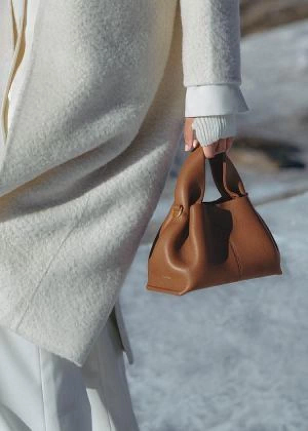 Polen Numero Neuf Leather Shoulder Bag with box 5022 4