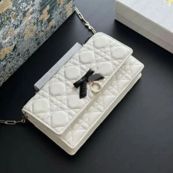 Christian Dioxr Lady D-Joy Style Cannage Lambskin Leather Chain Shoulder Bag 6700 2