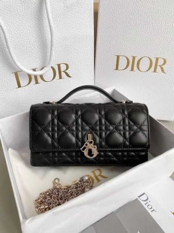 Christian Dioxr Lady D-Joy Style Cannage Lambskin Leather Chain Shoulder Bag 6699 1