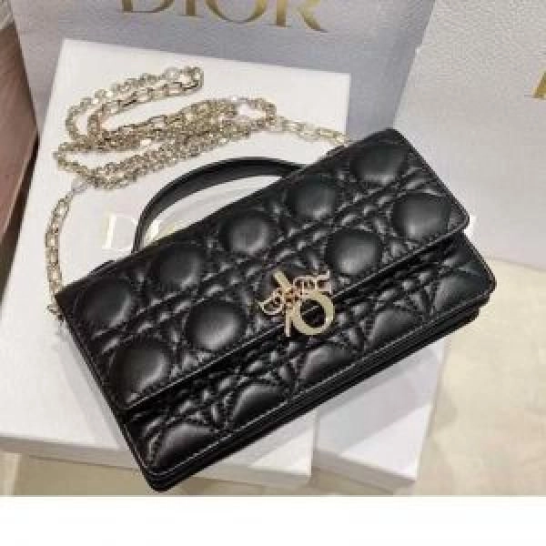 Christian Dioxr Lady D-Joy Style Cannage Lambskin Leather Chain Shoulder Bag 6699 3