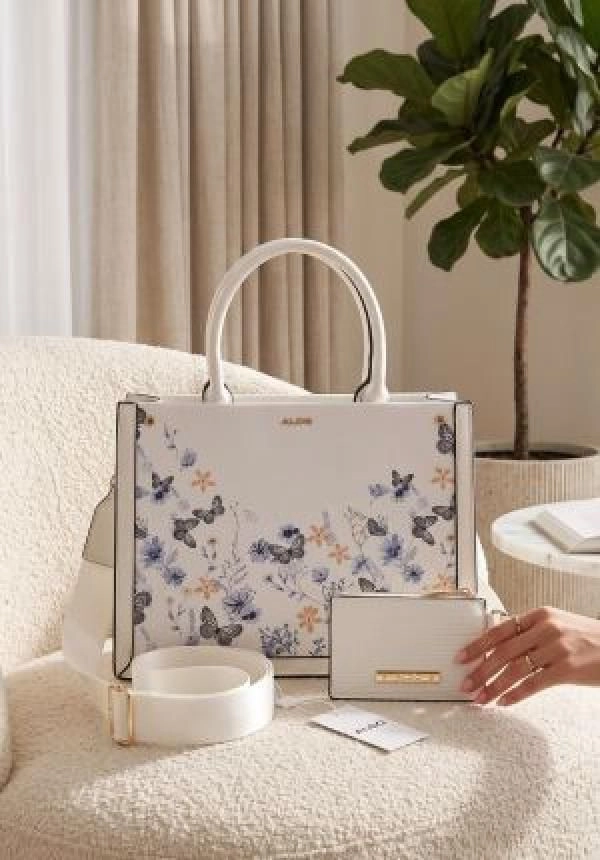 ALDDO FLORAL DESIGN HANDBAG WITH BOX 6685