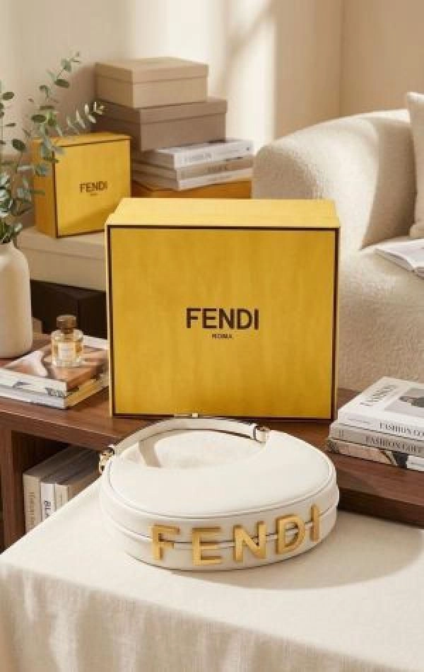 FEND FENDGRAPHI MOON HANDBAG WITH BOX 6679 1