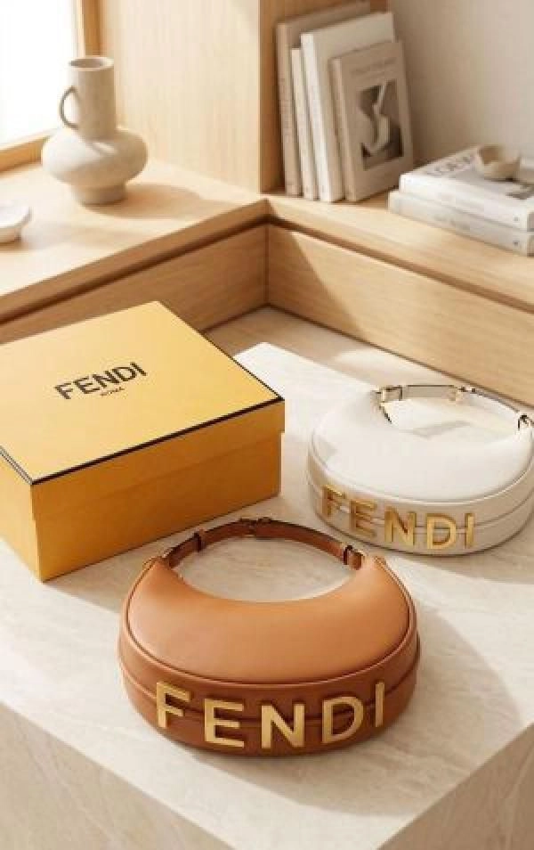 FEND FENDGRAPHI MOON HANDBAG WITH BOX 6679 2