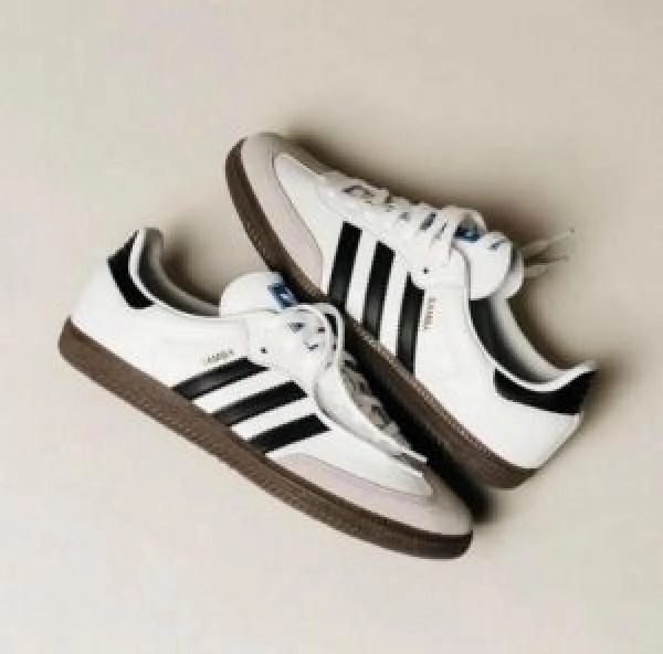 Adidaass Samba White Black Fix 4