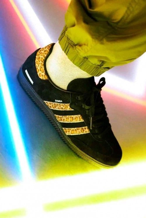 Adiddass End X Neighborhood X Samba Black Leopard 3