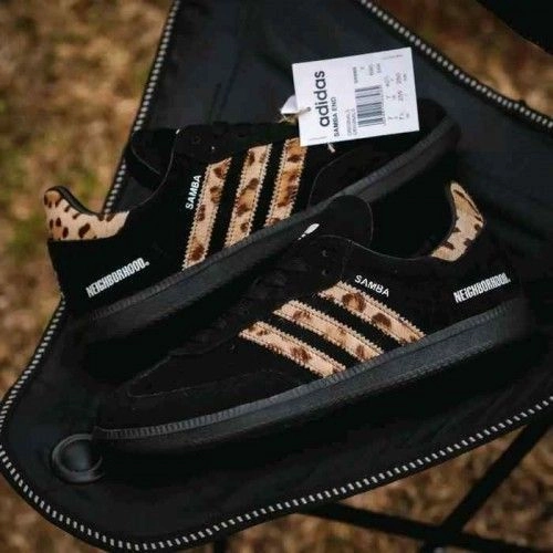 Adiddass End X Neighborhood X Samba Black Leopard 4