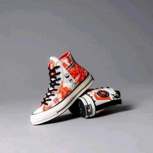 Dungeons & Dragons x Converesee. Chuck Taylor All Star High Egret Red 1