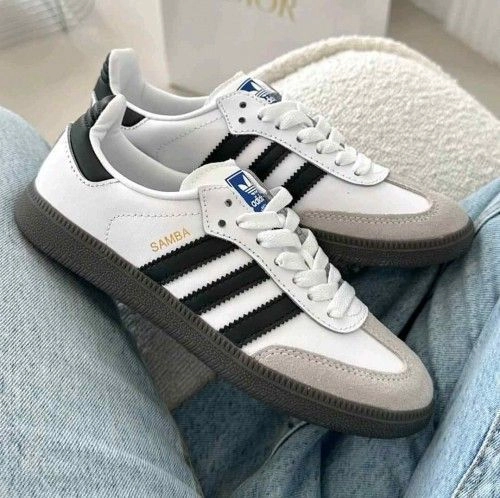 Adiddasss Samba White mens and womens 1