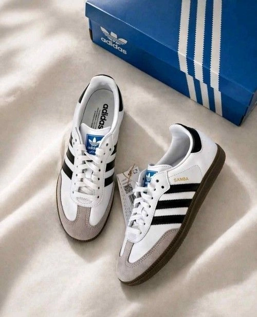Adiddasss Samba White mens and womens 3