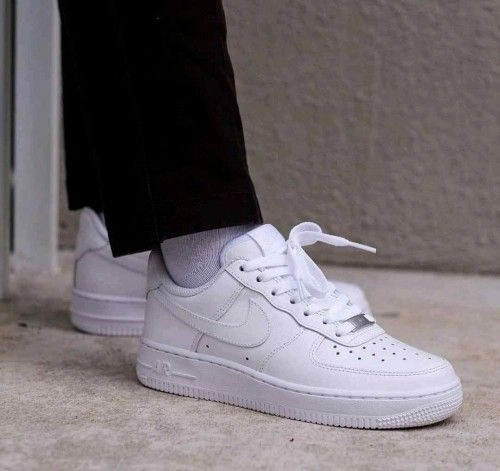 Nikkee Airforce 1 white pure leather ua quality 5
