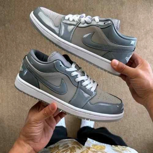 Air Jordan 1 Low SE Medium Grey Cool Grey White fix 3