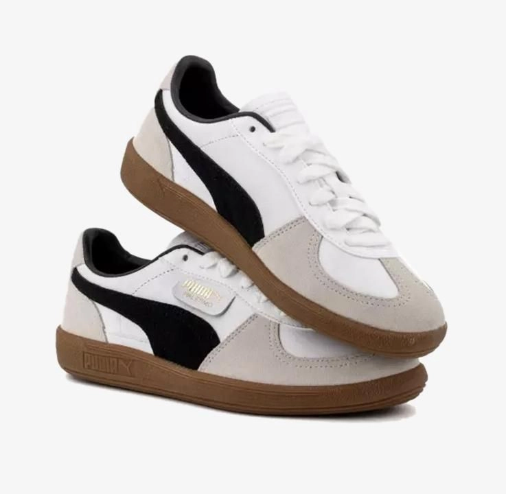 SALE Pumma PALERMO WHITE BLACK WITH OG BLX 2
