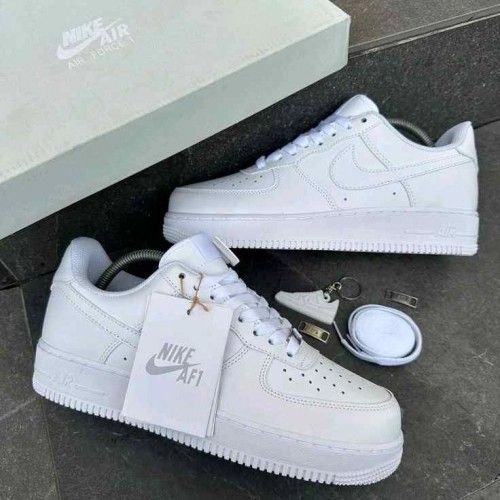 Nikkee Airforce 1 white pure leather ua quality 6