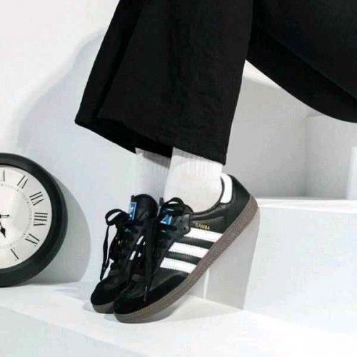 adiddass Samba Black Mens 3