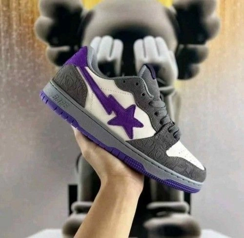 A bathinGahpe bape Sk8 Sta court purple 3