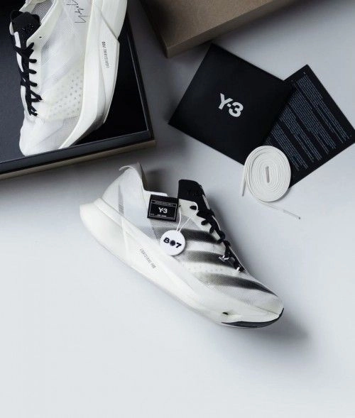 Adiddasss Y3 x s adizero adios pro 3 white 1