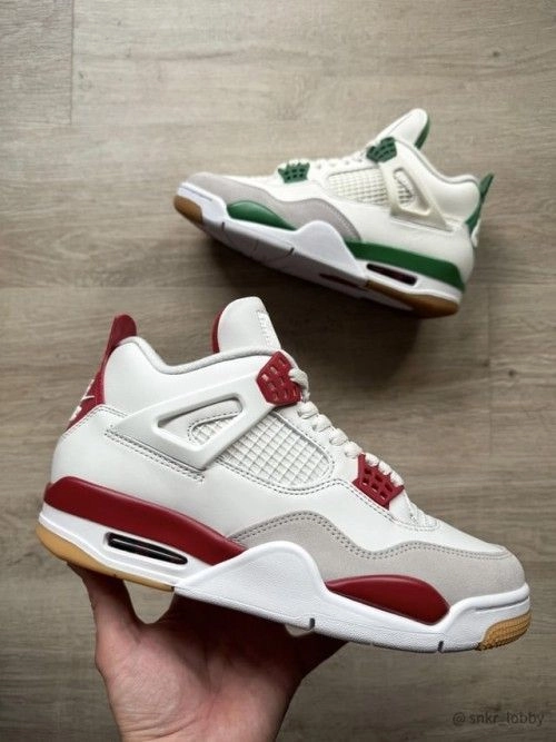 Nikkee SB x air jordan 4 varsity red 4