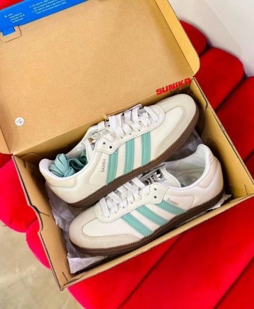 Adiddass Samba OG Hazy green 4