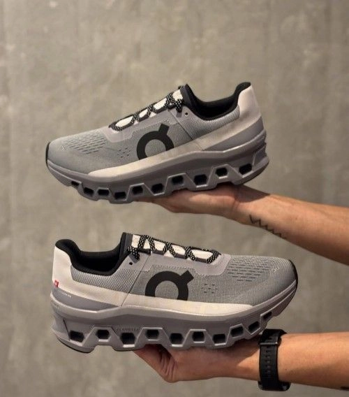 on Running Cloudmonster Alloy Silver 1