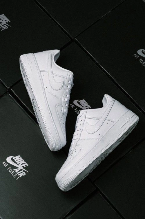 Nikkee Airforce 1 White Pure Leather 1
