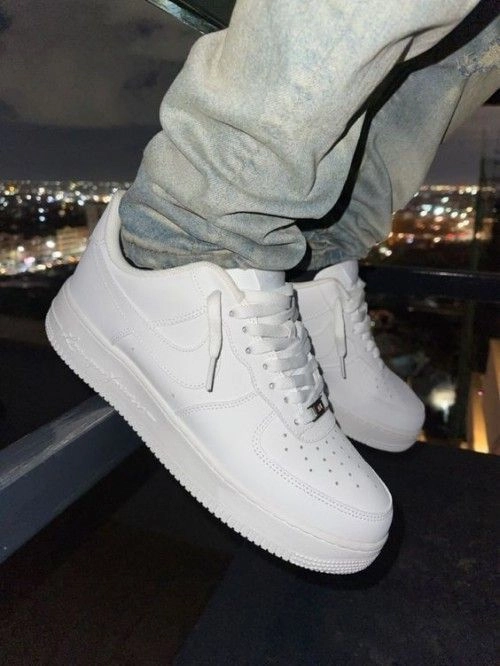 Nikkee Airforce 1 White Pure Leather 2