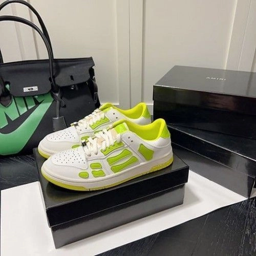 ameerii skel top low neon white