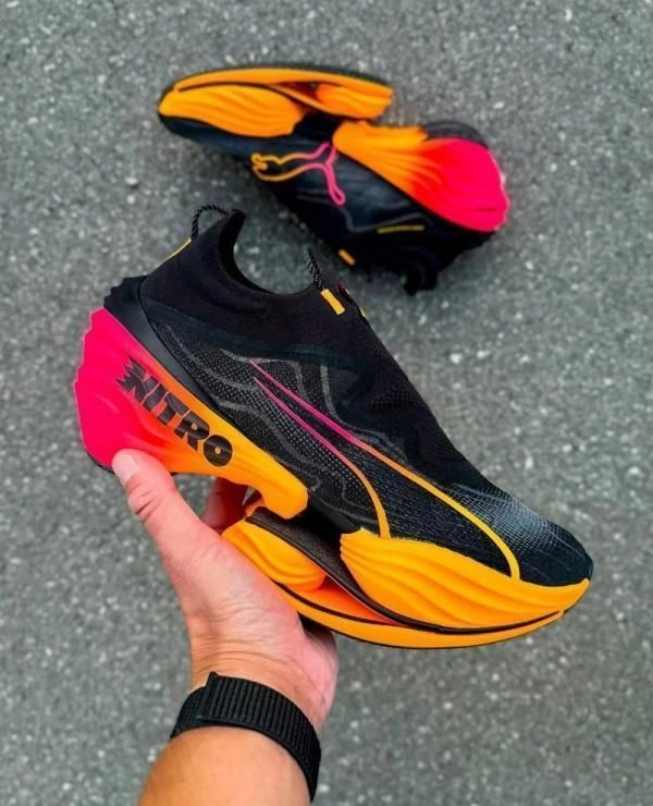 PUMMA FAST RB-NITRO ELITE BLACK SUNSETS GLOW FIX 7